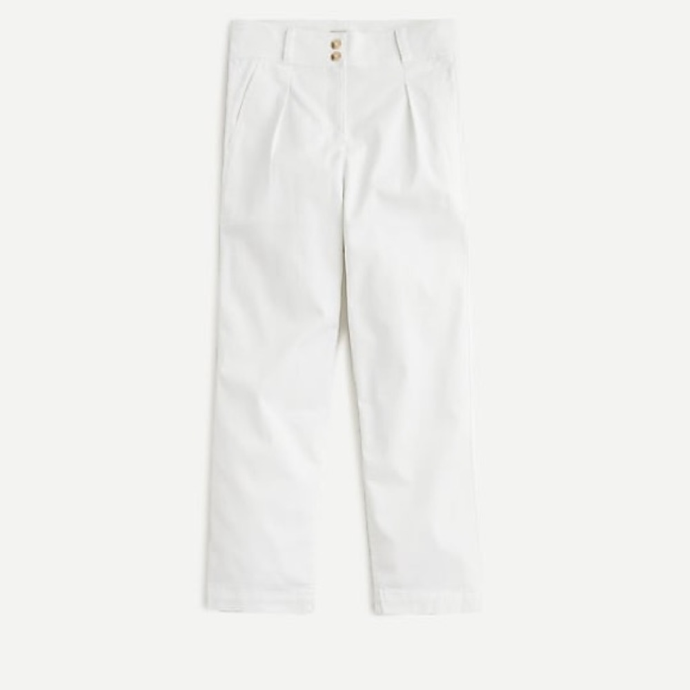 J Crew white pant